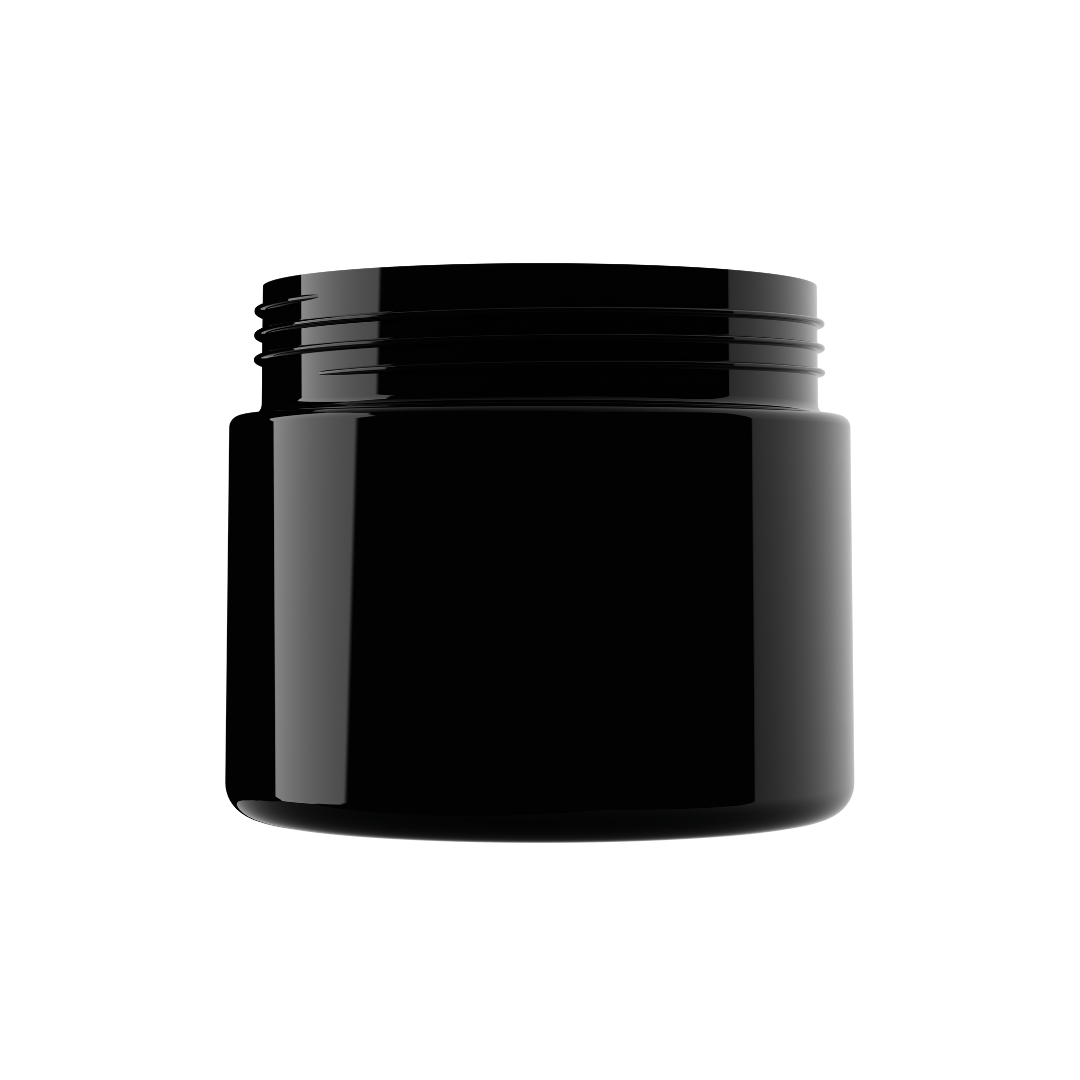 Double Wall Black Plastic Jar - Samples – Pravada Private Label