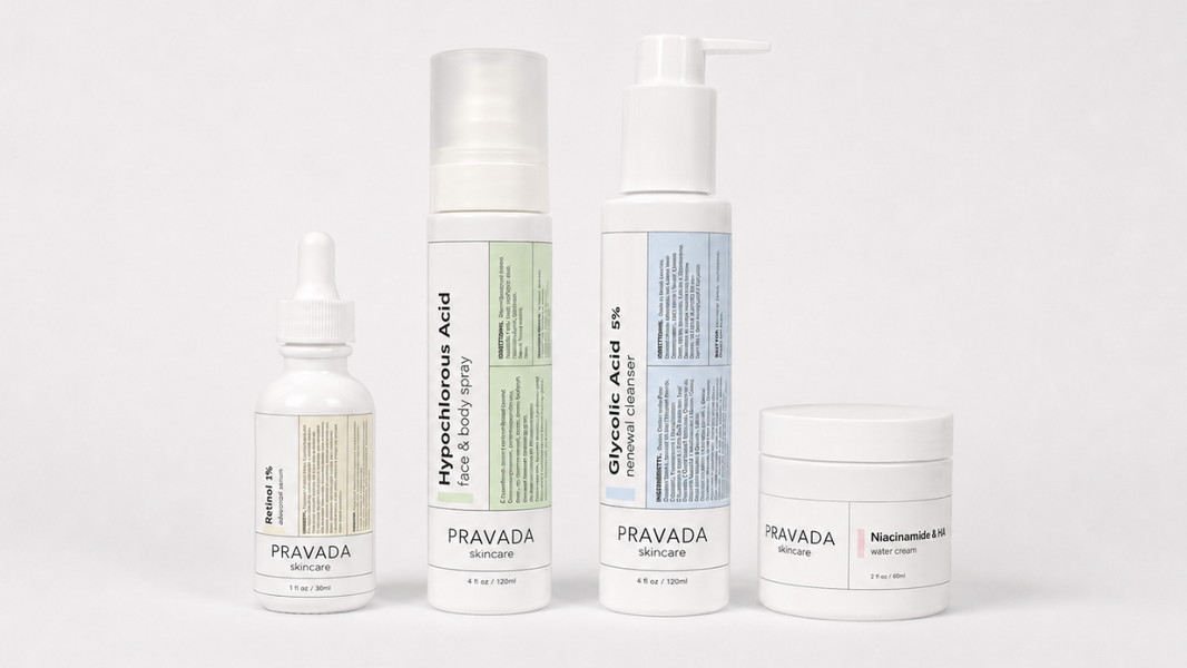 Skincare Branding Concepts: Clean Clinical