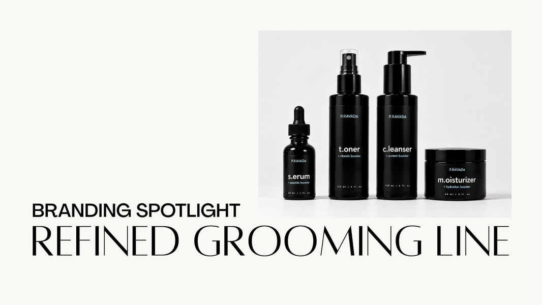 Skincare Branding Concept: Refined Grooming