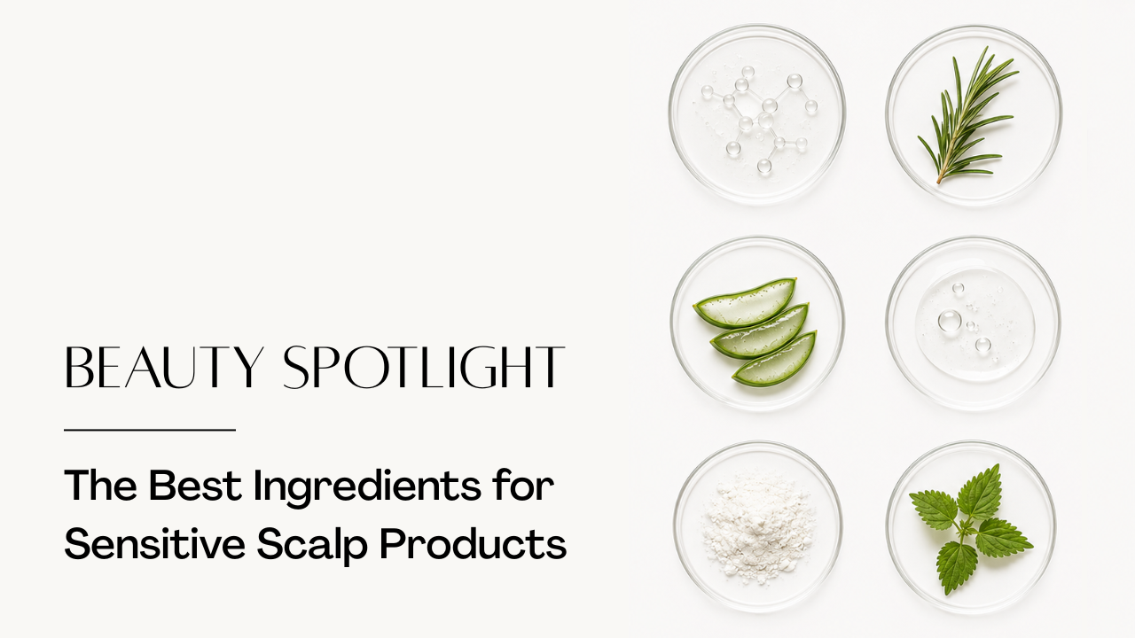 The Best Ingredients for Sensitive Scalp Products