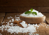 Sea Salt in a beautiful wooden bowl
