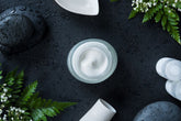 Private label eye cream glass jar for spa or esthetician