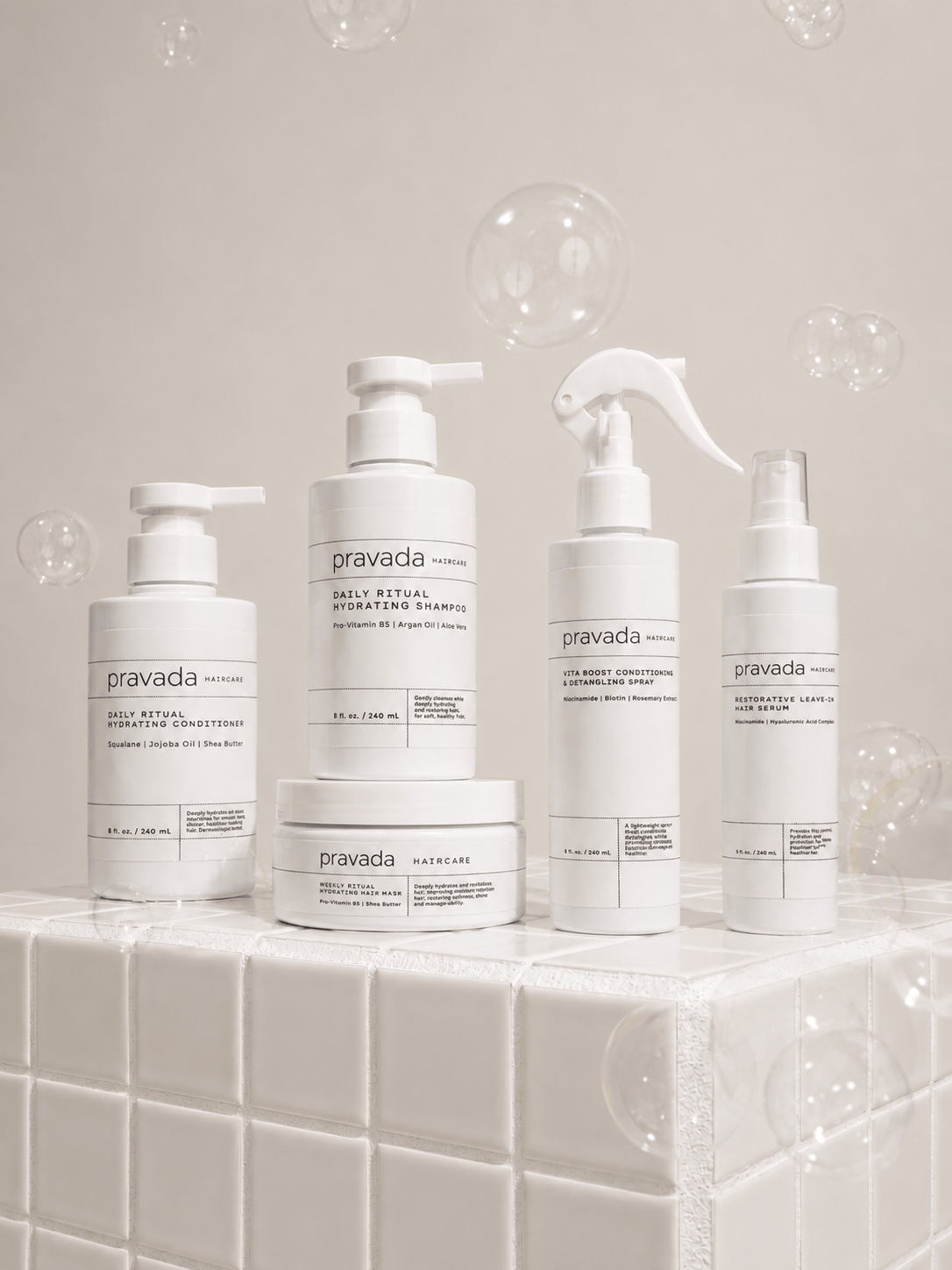 Haircare Packaging Presets