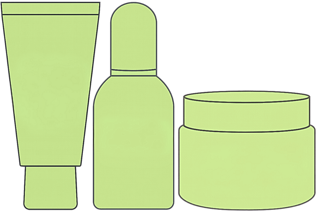 Art of stable packaging options for retinol and niacinamide private label combination.