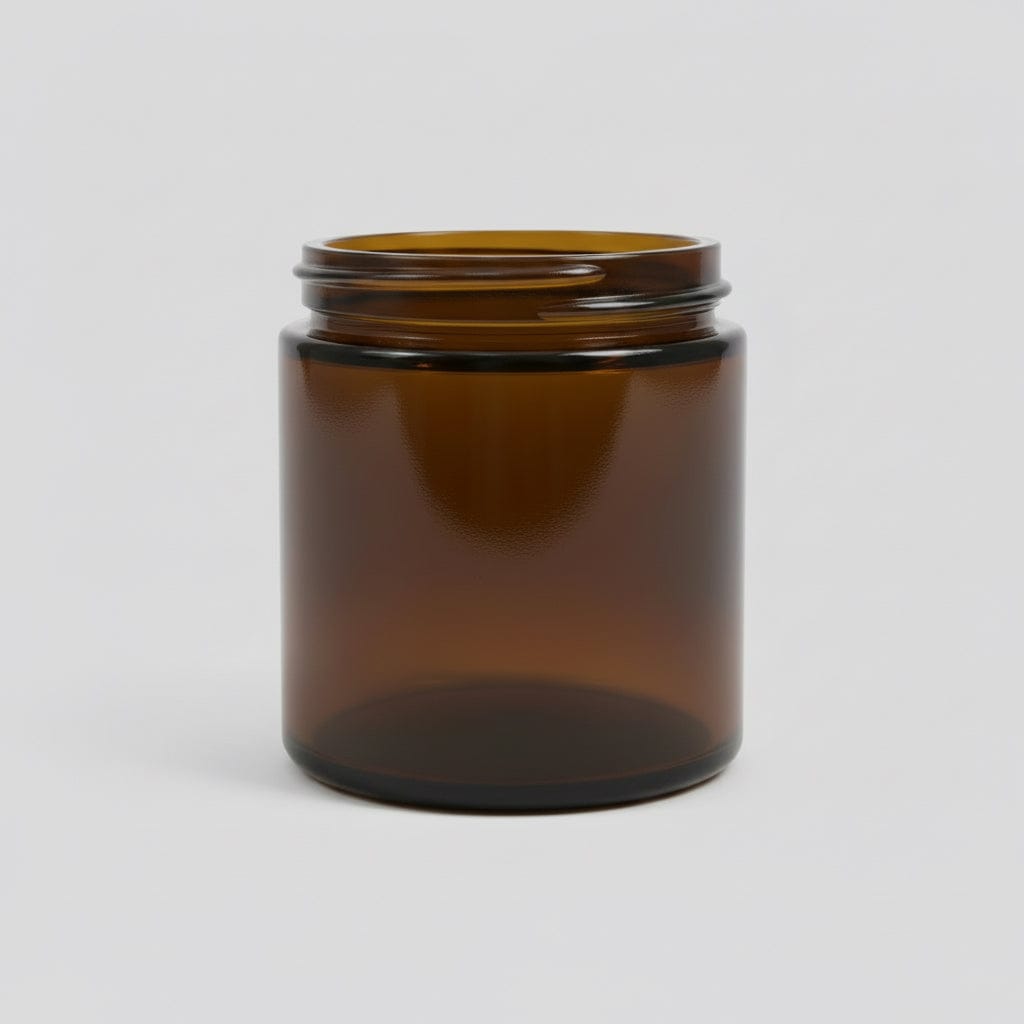 Pravada private Label Amber Glass Jar - 4oz