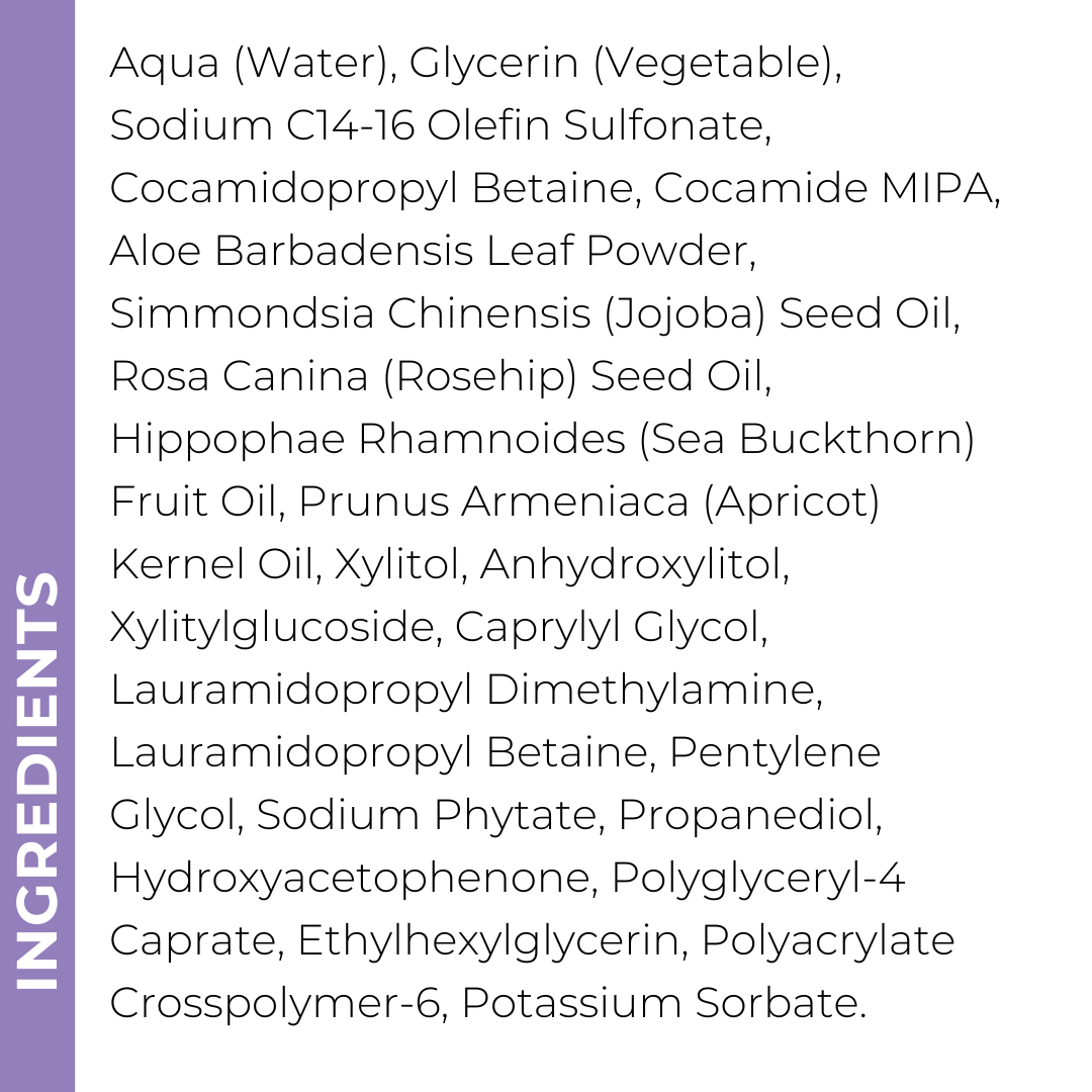 Pravada private Label Apricot Glow Oil Body Wash