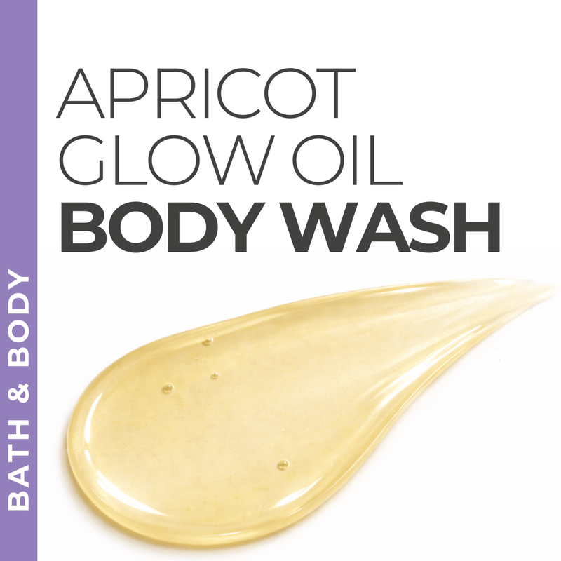 Pravada private Label Apricot Glow Oil Body Wash