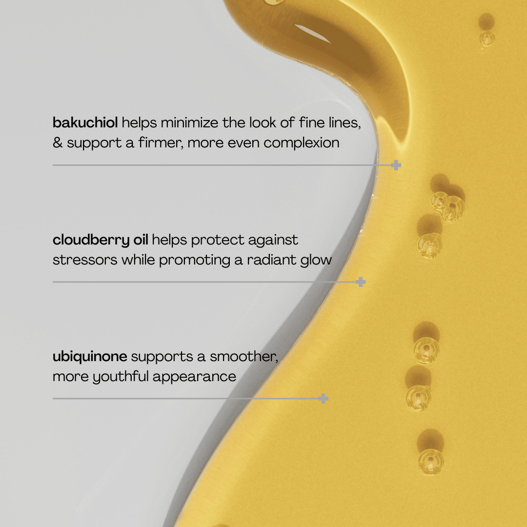 Pravada private Label Bakuchiol Glow Oil Serum