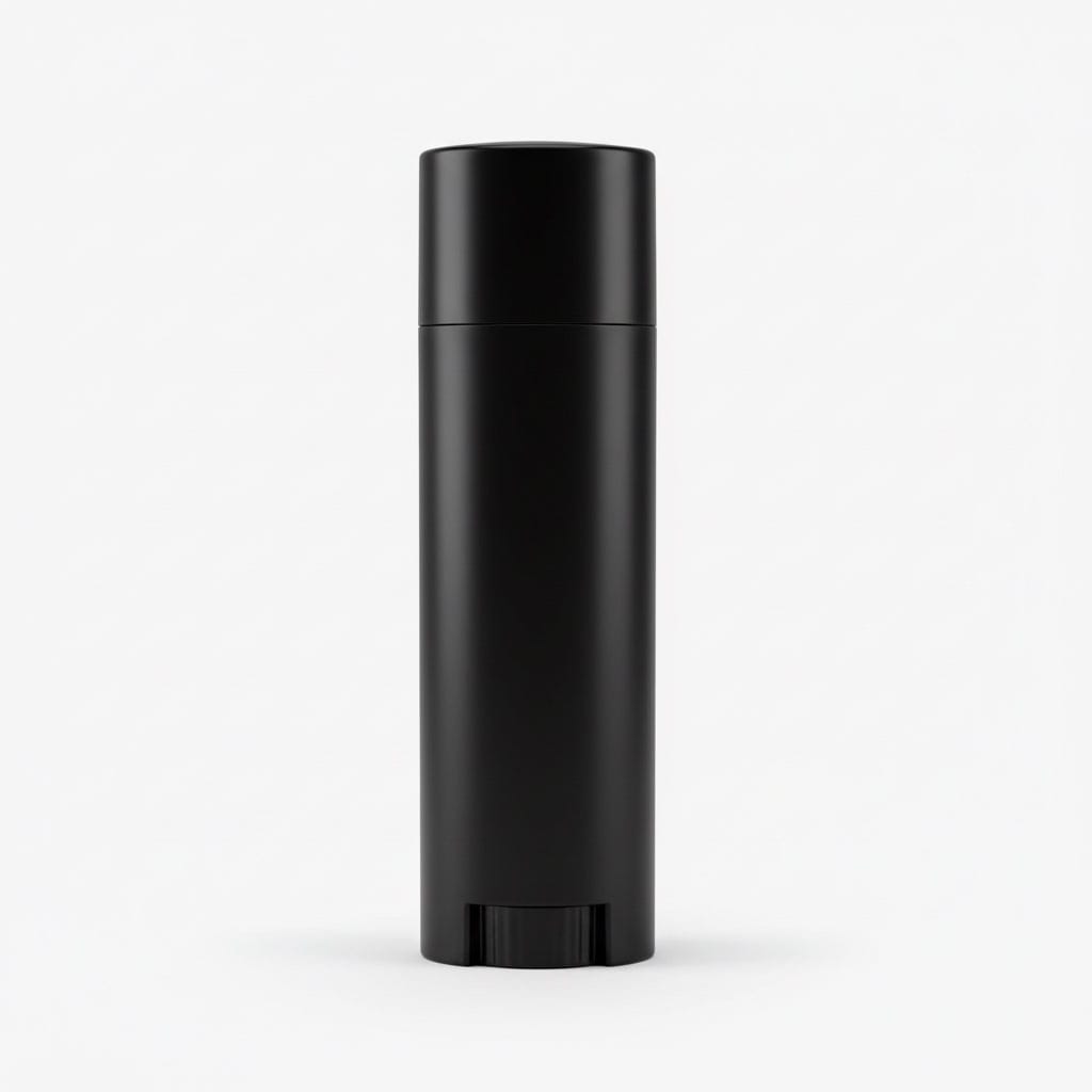 Pravada private Label Black Lip Balm Tube - Oval