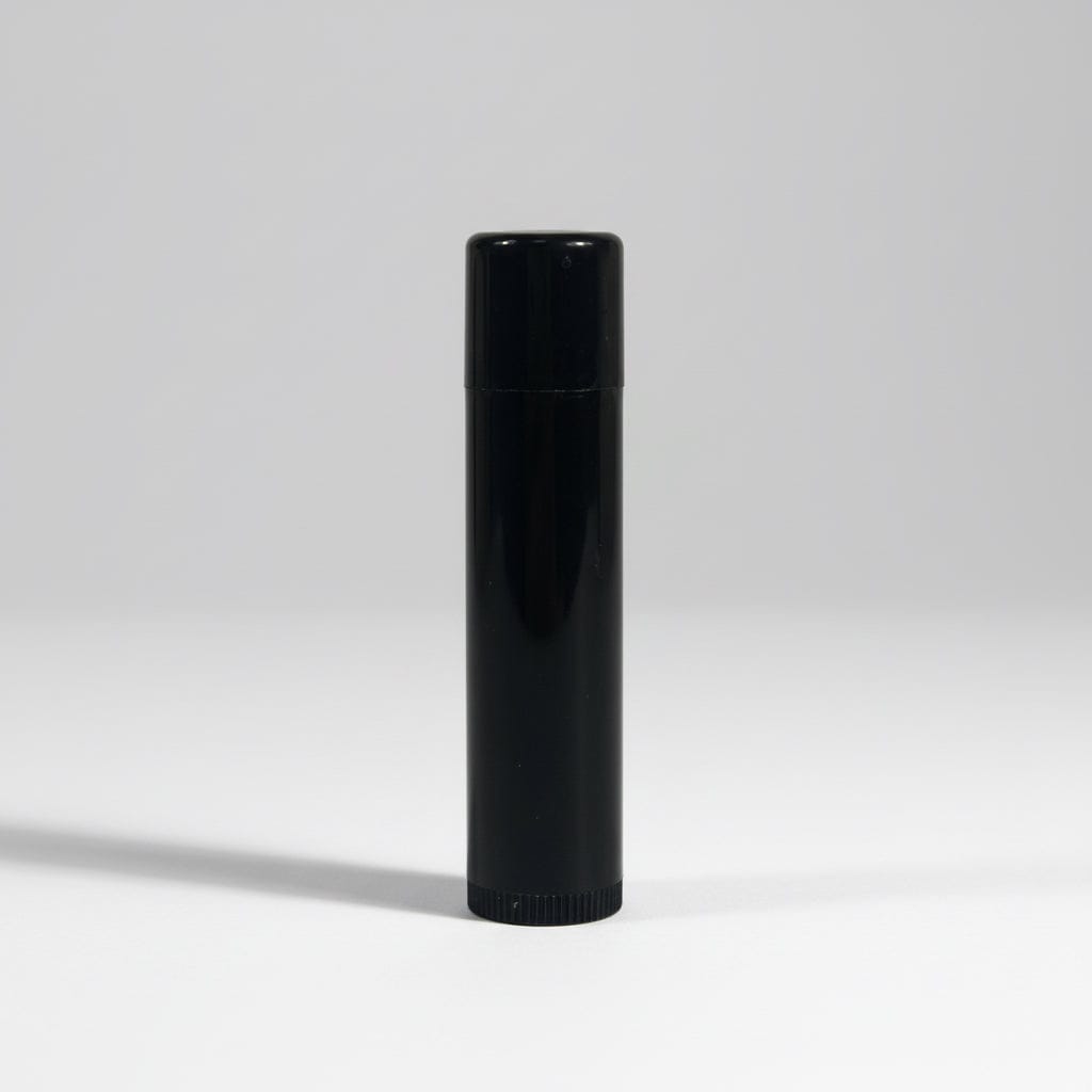 Pravada private Label Black Lip Balm Tube - Round