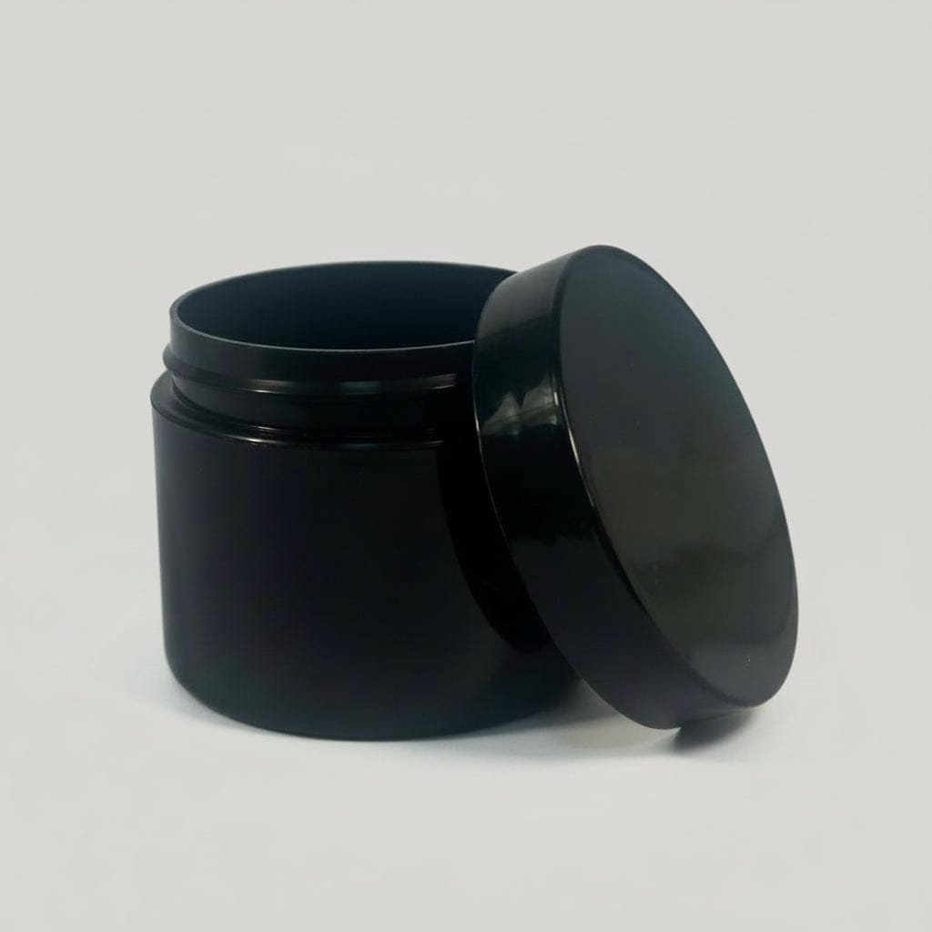 Pravada Private Label Black Plastic Jar Lid - 58-400