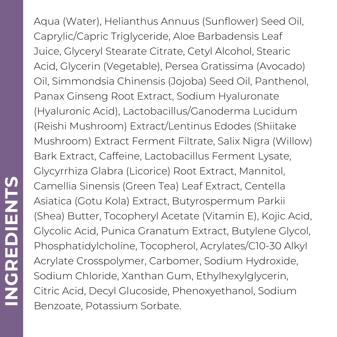 Pravada private Label Brightening & Depuffing Caffeine Eye Cream