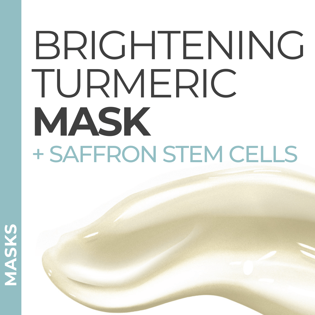 Pravada private Label Brightening Turmeric Mask with Saffron Stem Cells - Samples