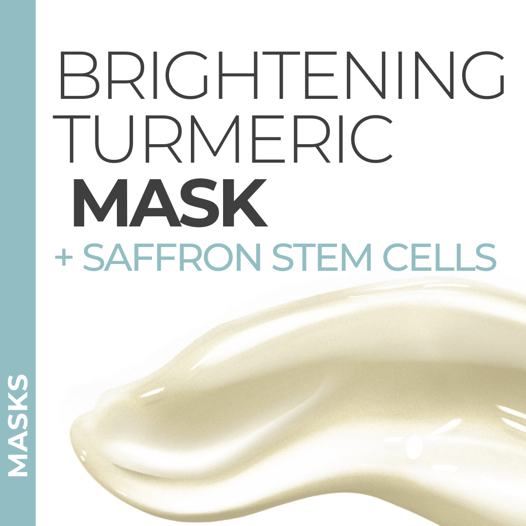 Pravada private Label Brightening Turmeric Mask with Saffron Stem Cells - Samples