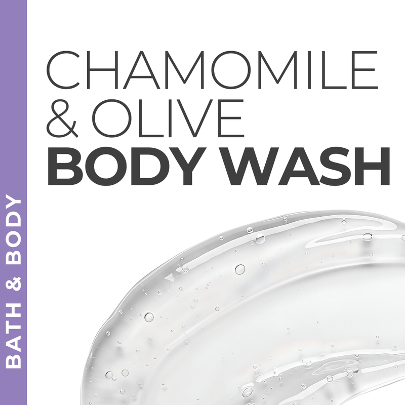 Pravada private Label Chamomile & Olive Body Wash - Samples