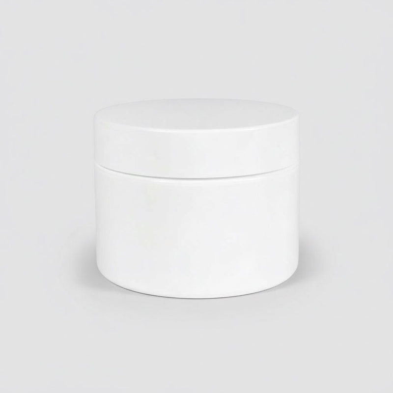 Pravada private Label Double Wall White Plastic Jar - 1oz
