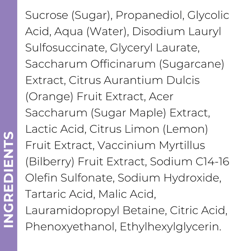 Pravada private Label Glycolic Acid Resurfacing Body Scrub