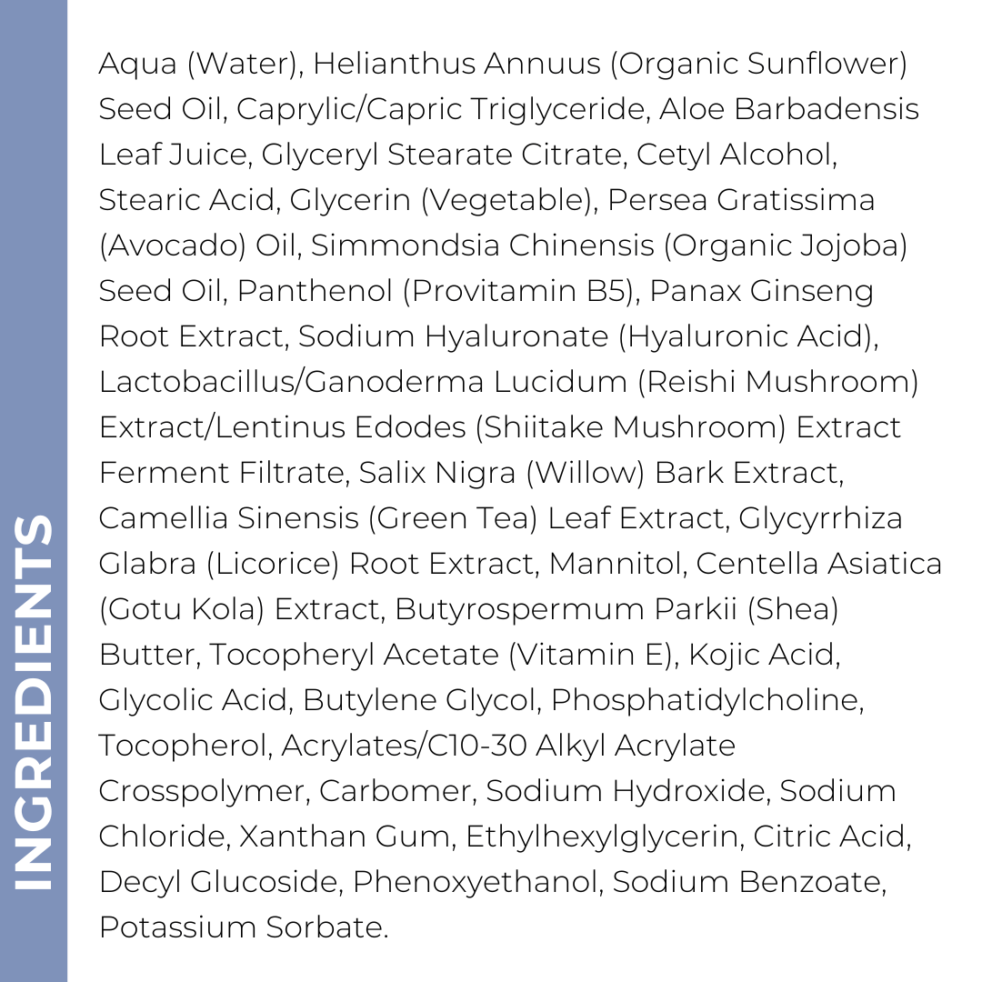 Pravada private Label Hyaluronic & Kojic Acid Brightening Moisturizer