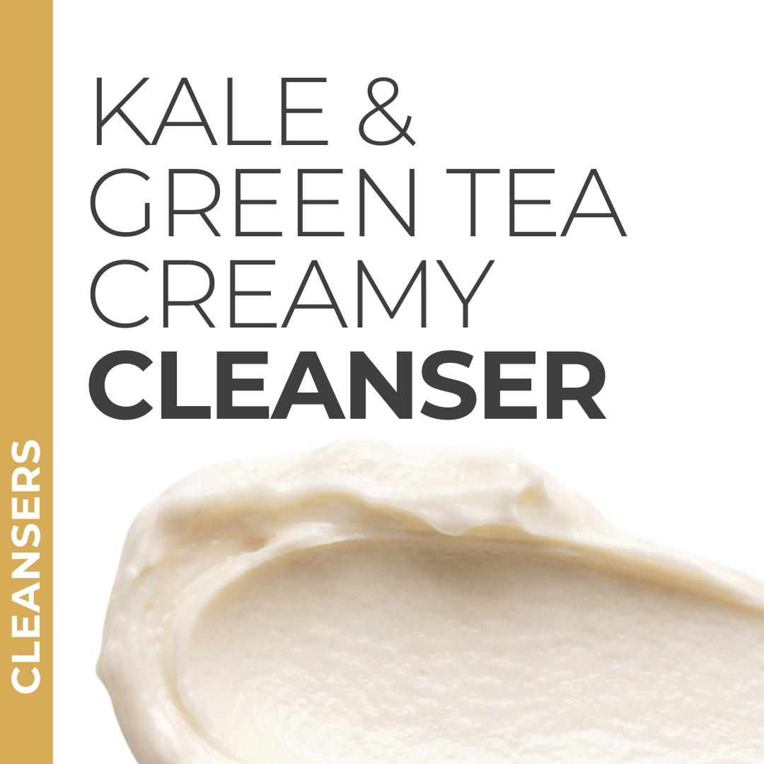 Pravada private Label Kale & Green Tea Creamy Cleanser
