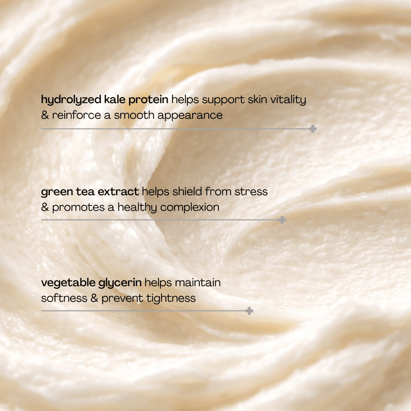 Pravada private Label Kale & Green Tea Creamy Cleanser