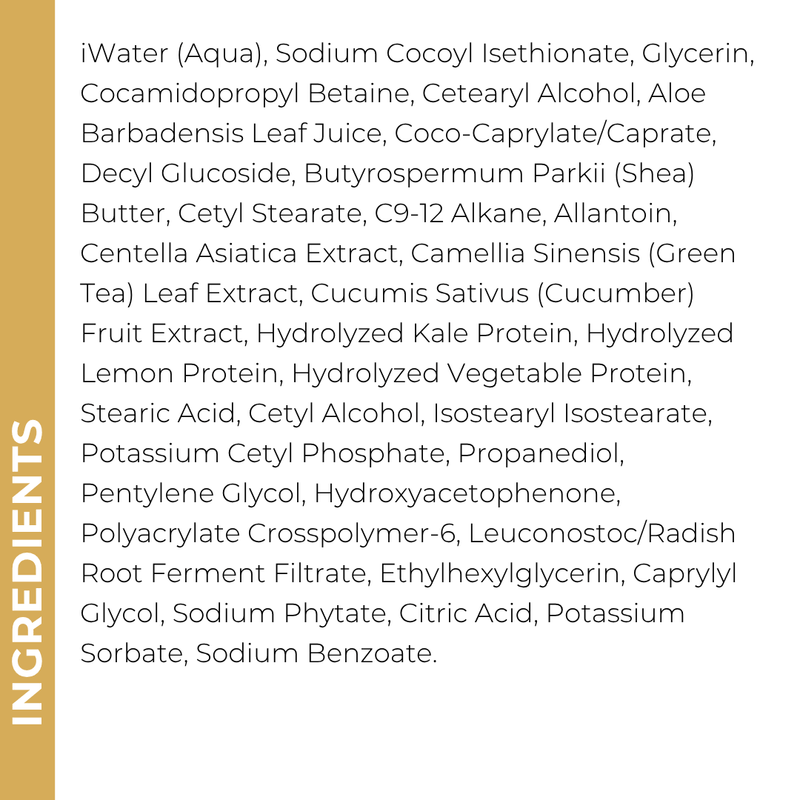 Pravada private Label Kale & Green Tea Creamy Cleanser