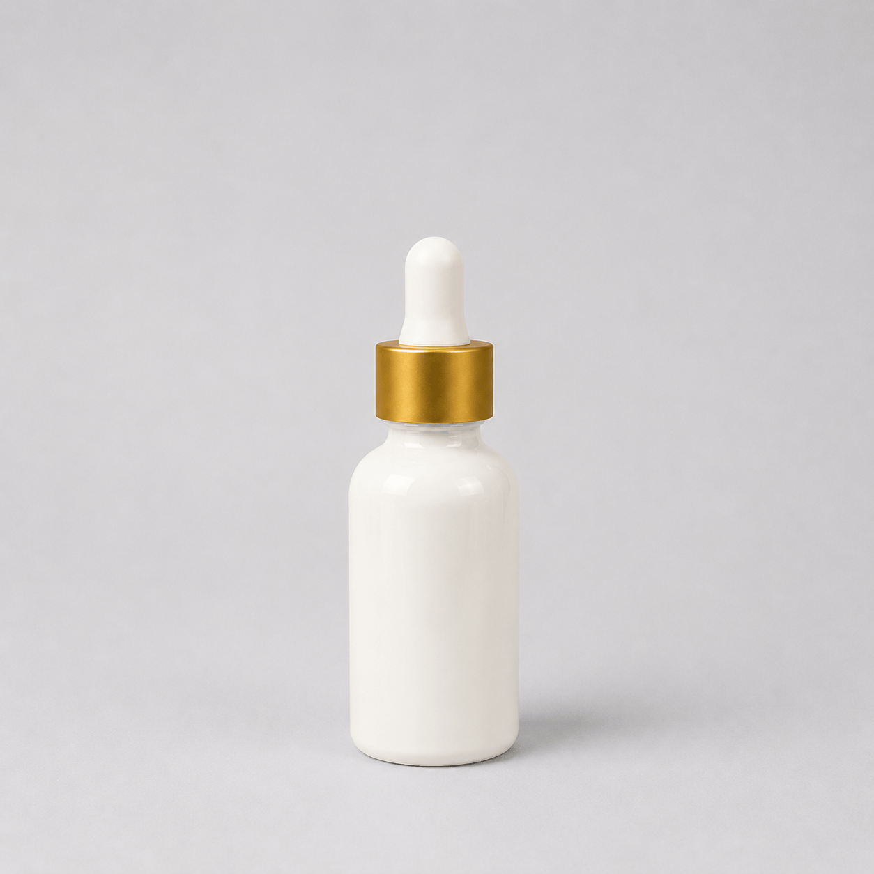 Pravada private Label Matte Gold Glass Dropper - 20-400