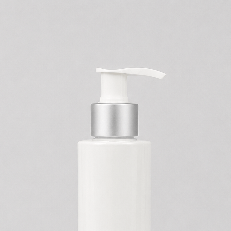 Pravada private Label Matte Silver Lotion Pump - 24-410