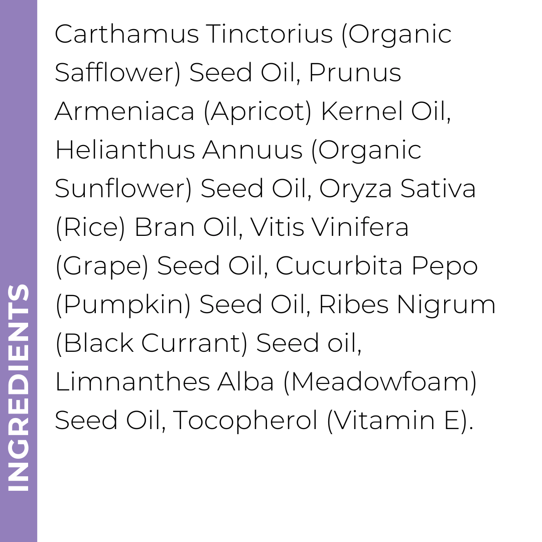 Pravada private Label Meadowfoam & Black Currant Weightless Body Oil - Samples