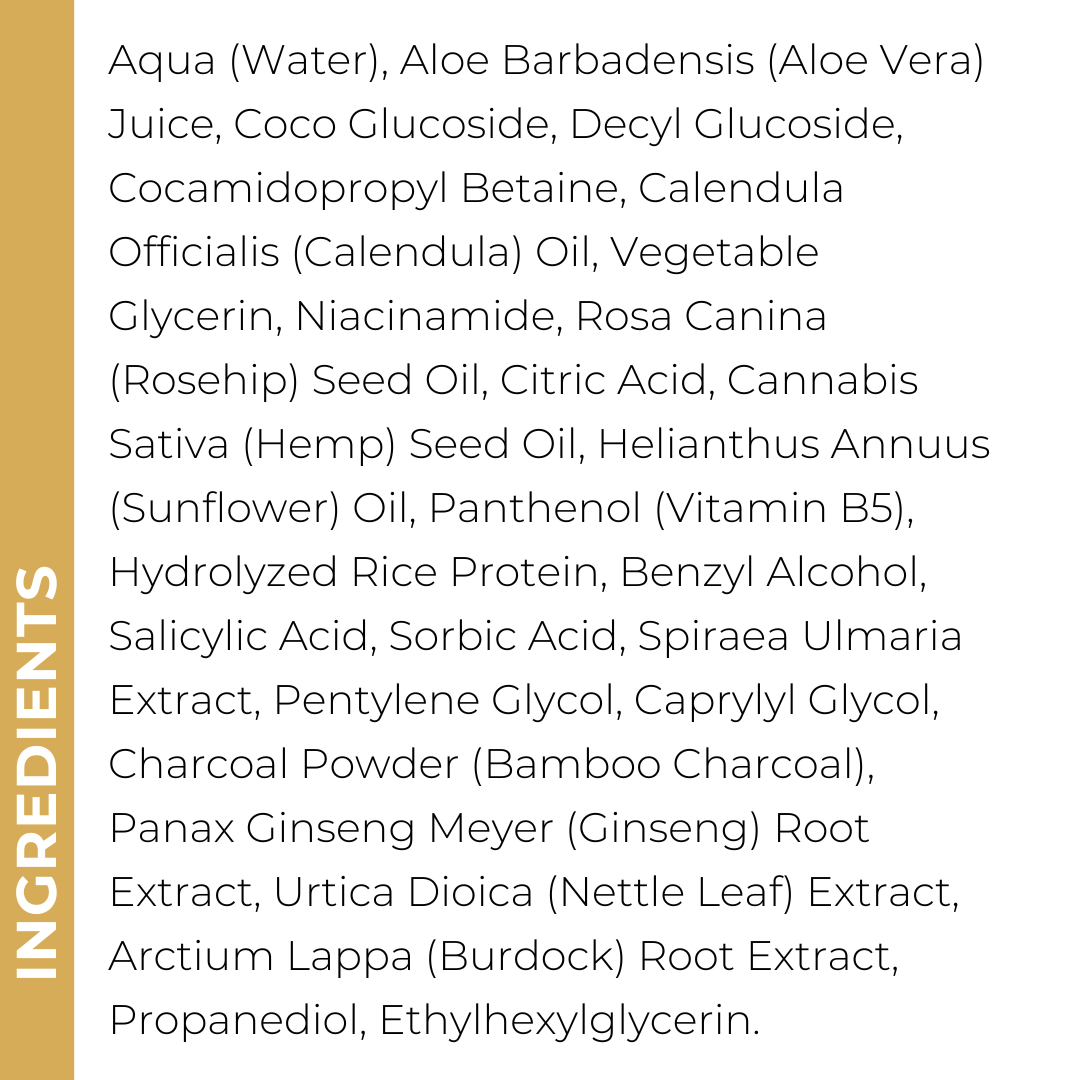 Pravada Private Label Niacinamide & Charcoal Pore Refining Cleanser - Samples