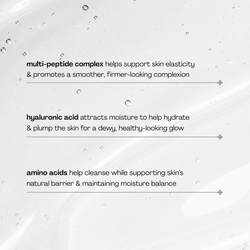 Pravada private Label Peptide+ Hydro Gel Cleanser