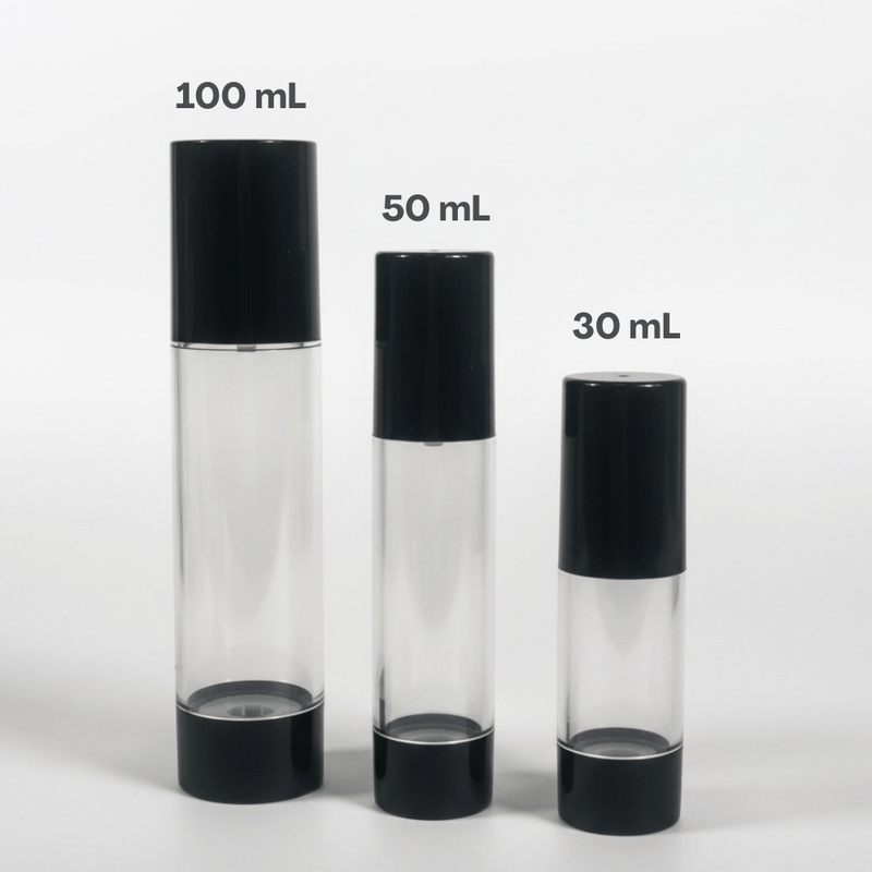 Pravada Private Label Premium Black Classic Airless - 30ml