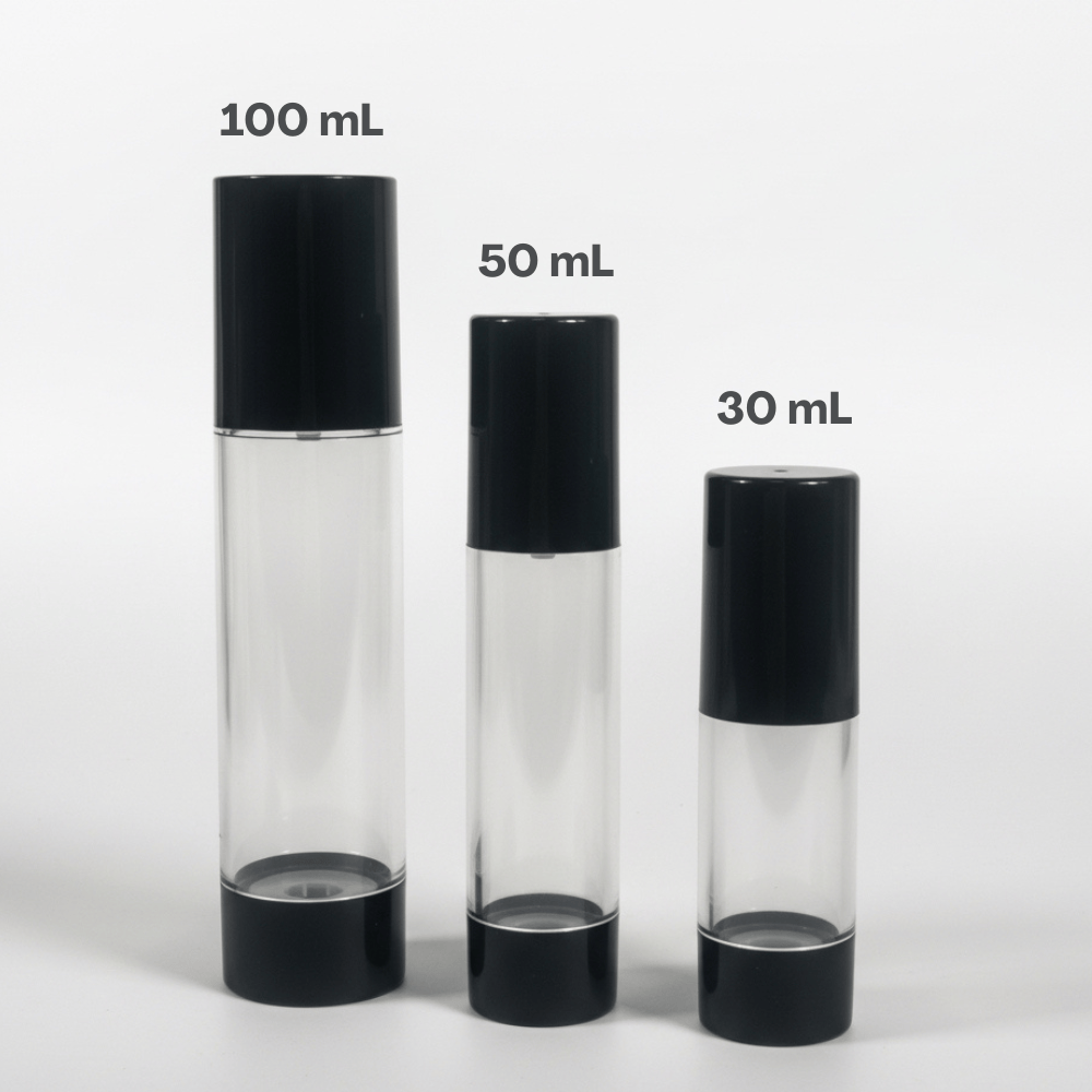 Pravada Private Label Premium Black Classic Airless - 50ml