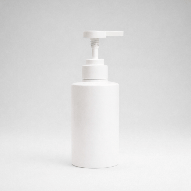 Pravada Private Label Premium Brickell White Bottle with Pump - 10oz