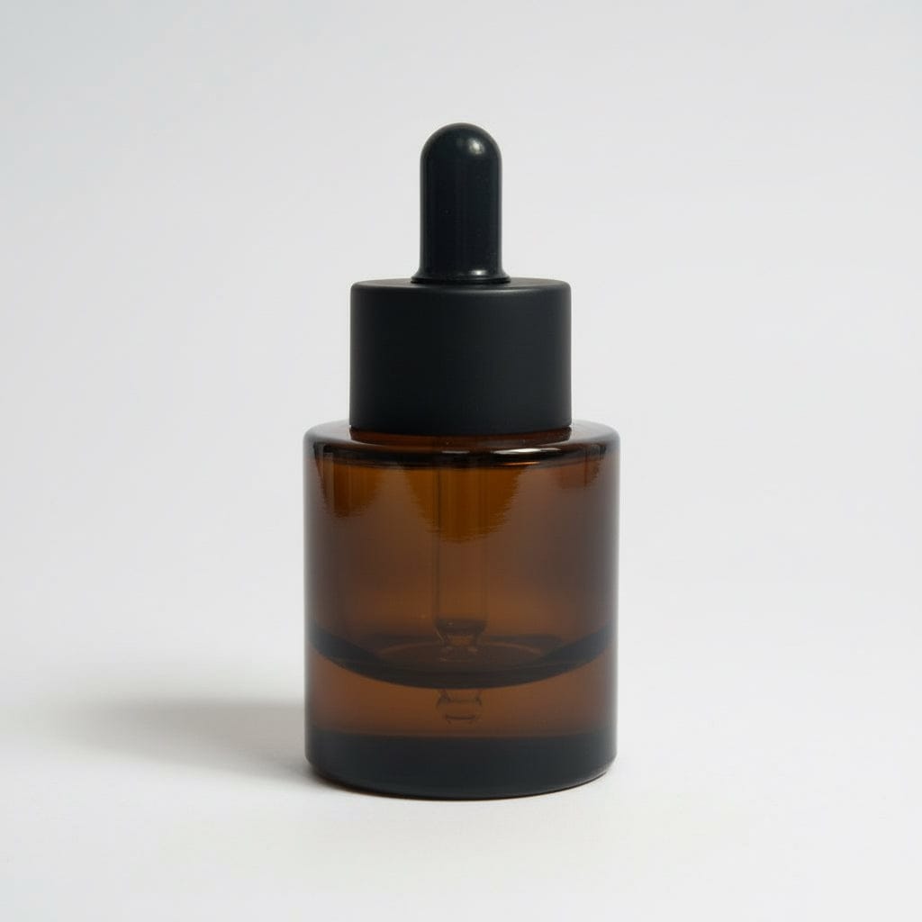 Pravada Private Label Premium Soho Amber Bottle with Dropper - 30ml