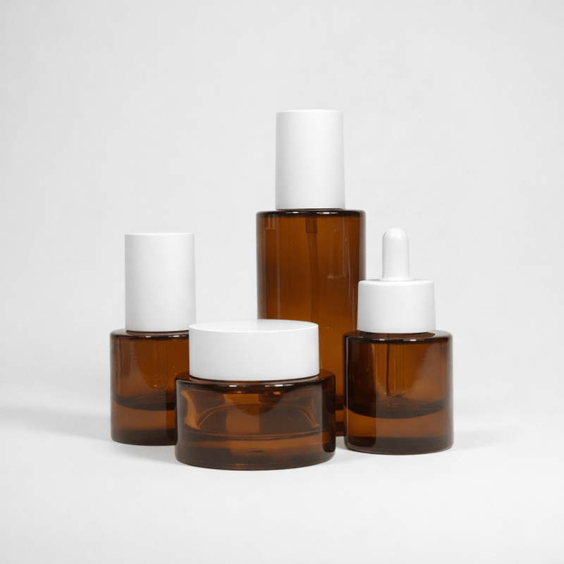 Pravada Private Label Premium Soho Amber Bottle with Dropper - 30ml