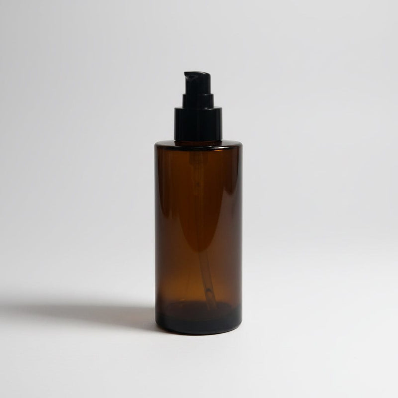 Pravada Private Label Premium Soho Amber Bottle with Pump - 120ml