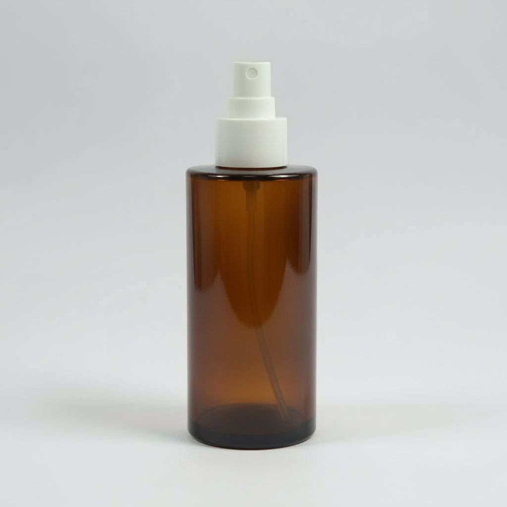Pravada Private Label Premium Soho Amber Bottle with Sprayer - 120ml