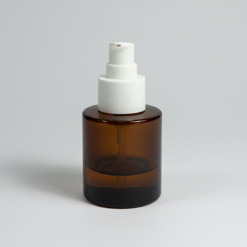 Pravada Private Label Premium Soho Amber Bottle with Treatment Pump - 30ml