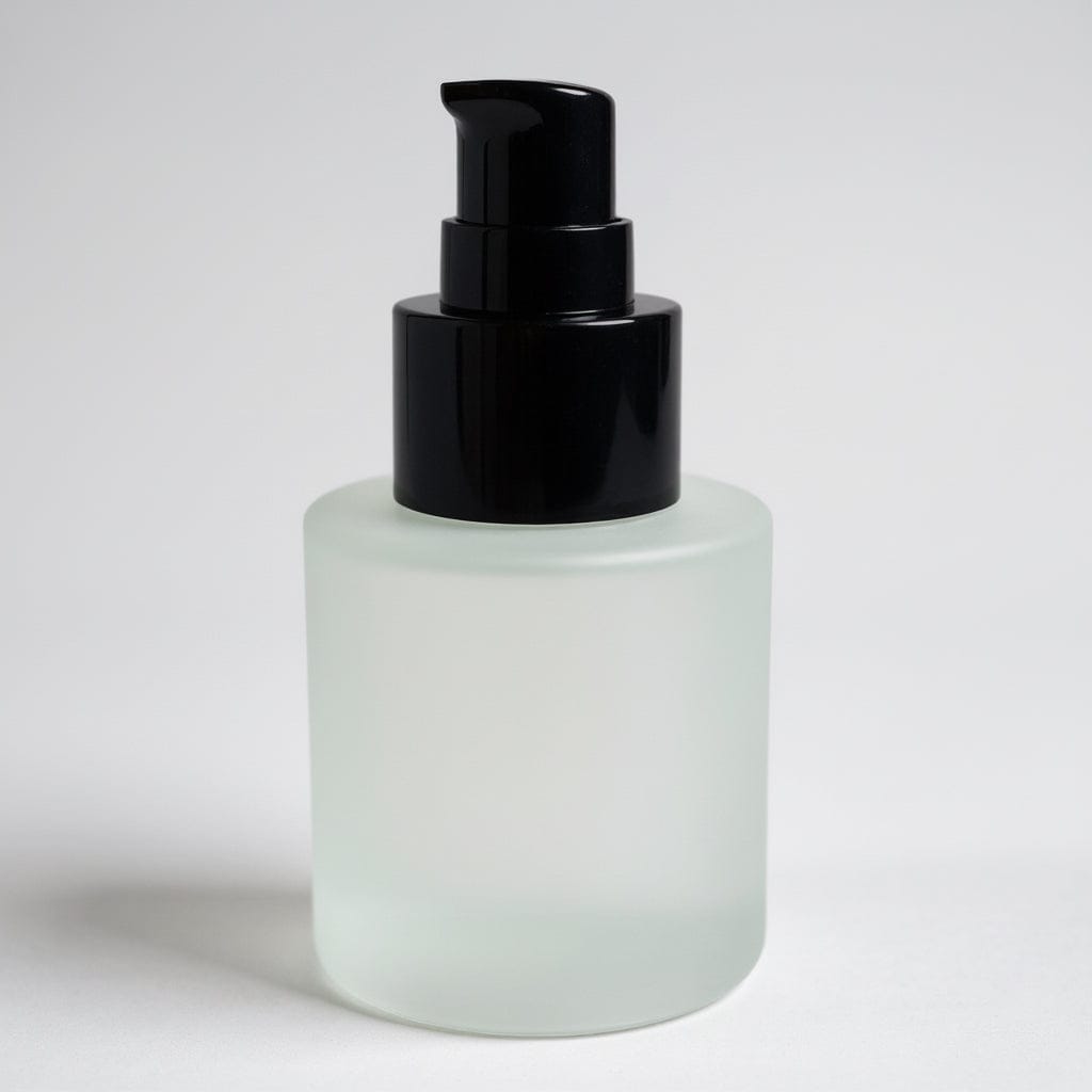 Pravada Private Label Premium Soho Frosted Bottle with Treatment Pump - 30ml