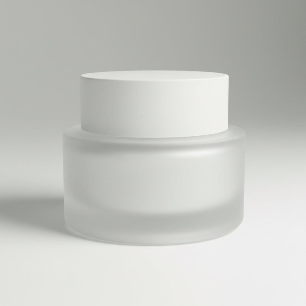 Pravada Private Label Premium Soho Frosted Jar with Lid