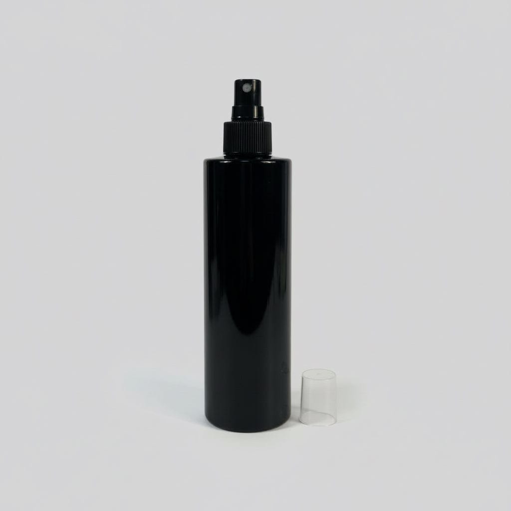 Pravada private Label Ribbed Black Atomizer/Sprayer - 24-410