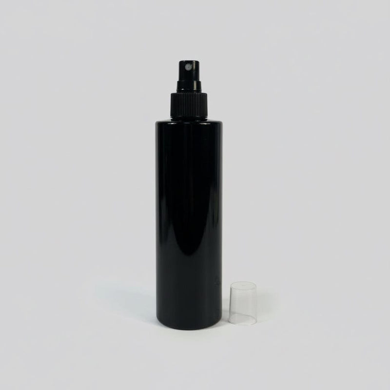 Pravada private Label Ribbed Black Atomizer/Sprayer - 24-410