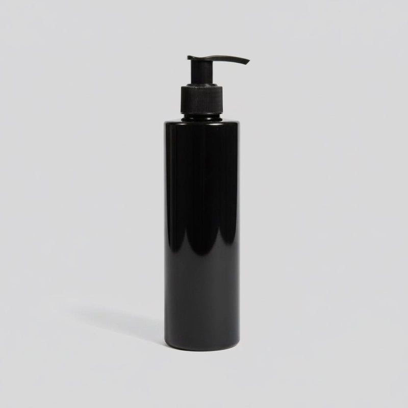Pravada private Label Ribbed Black Lotion Pump - 24-410