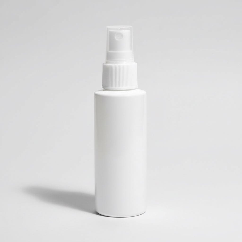 Pravada private Label Ribbed White Atomizer/Sprayer - 20-410