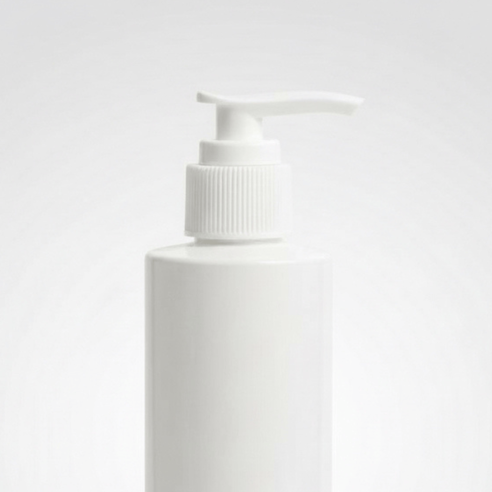 Pravada private Label Ribbed White Lotion Pump - 24-410