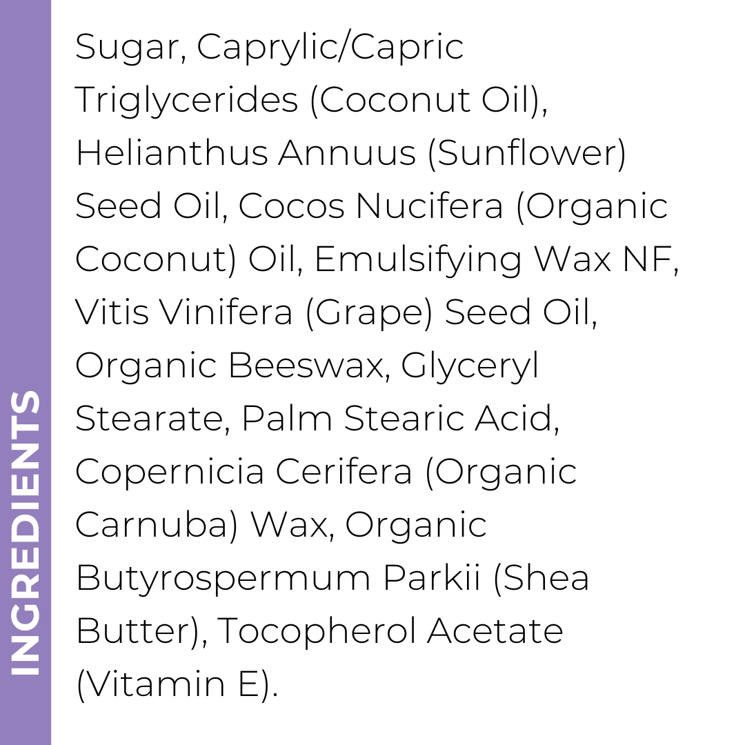 Pravada private Label Shea Butter Sugar Scrub - Samples