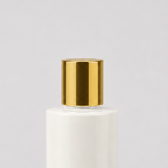 Pravada private Label Shiny Gold Metallic Disc Cap - Samples