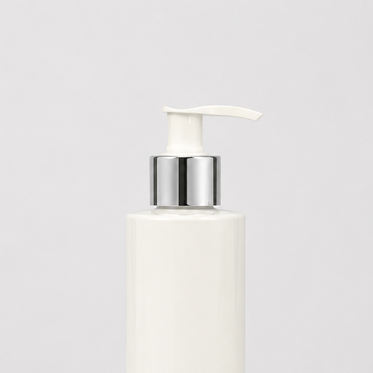 Pravada private Label Shiny Silver Lotion Pump - 24-410