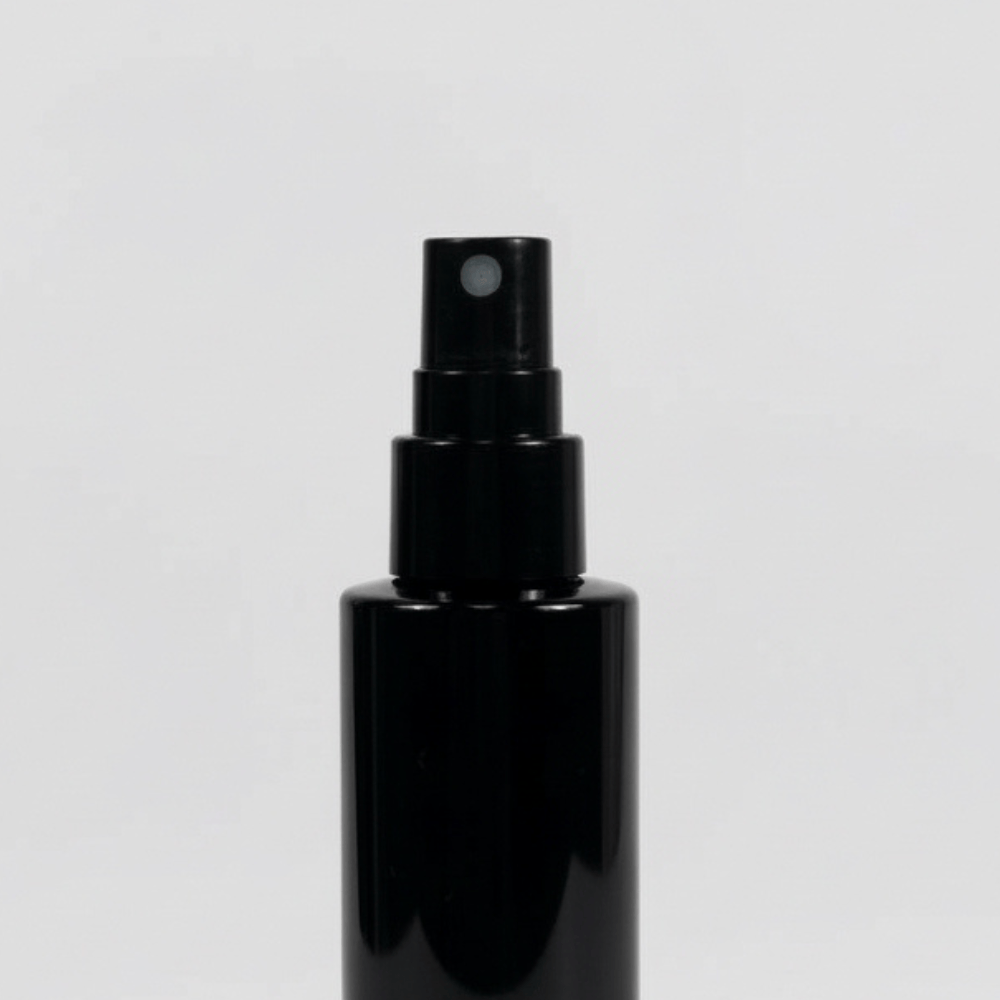 Pravada private Label Smooth Black Atomizer/Sprayer - 20-410