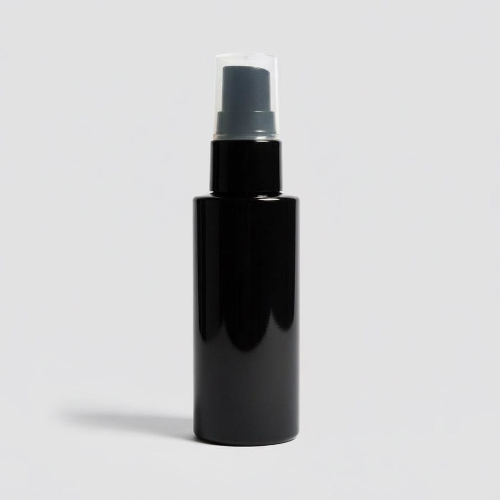 Pravada private Label Smooth Black Treatment Pump - 20-410